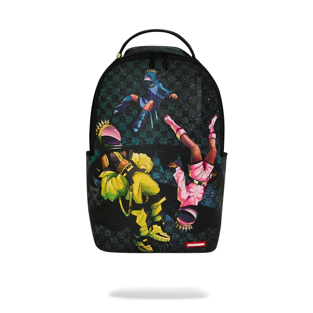 Sprayground Cosmic Couture Backpack Unisex Multicolor Outdoor School Bag SPR319